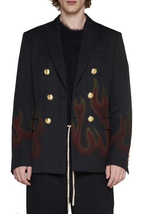 Coats & Jackets Sale for Men Palm Angels Fire Blazer