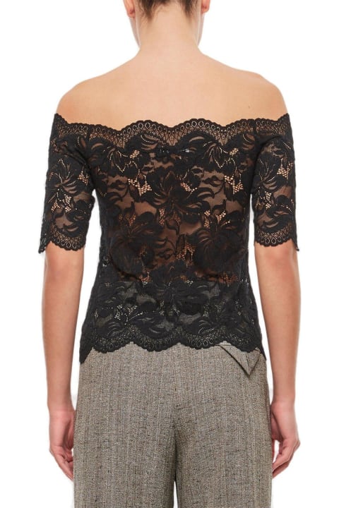 Paco Rabanne for Women Paco Rabanne Slim Fit Lace Blouse
