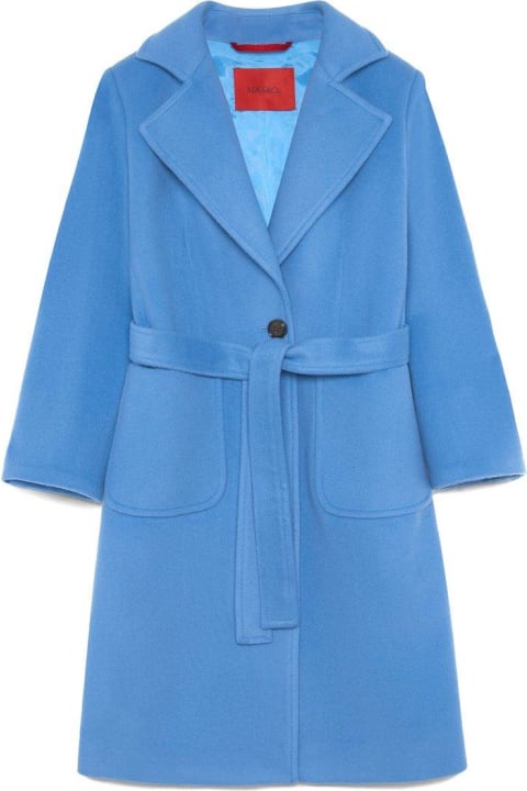 Max&Co. Coats & Jackets for Boys Max&Co. Belted Single-breasted Long Sleeevd Coat
