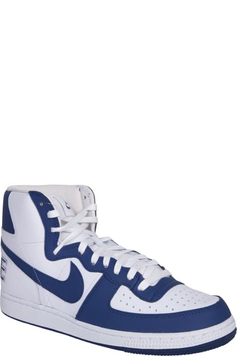Comme Des Garçons Homme Plus Sneakers for Men Comme Des Garçons Homme Plus Sneakers High-top Nike Terminator White/blue
