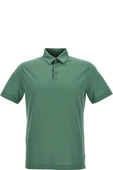 Zanone Clothing for Men Zanone Ice Cotton Polo Shirt Zanone