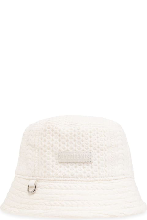Hats for Men Jacquemus 'belo' Bucket Hat With Logo