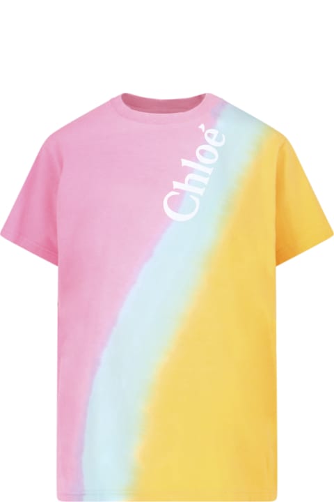 Chloé Topwear for Women Chloé Chloè Cotton Logo T-shirt