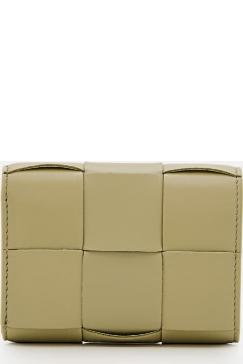 ウィメンズ Bottega Venetaの財布 Bottega Veneta Tri-fold Leather Wallet