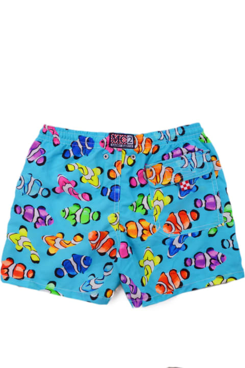 Swimwear for Boys MC2 Saint Barth Pantaloncini Da Bagno Con Stampa