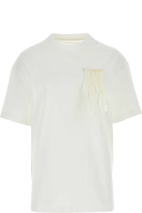Fashion for Women Jil Sander White Cotton T-shirt
