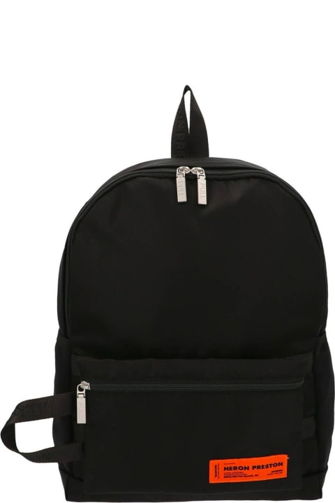 Bags Sale for Men HERON PRESTON Logo Backpack