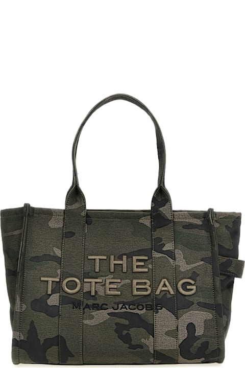 Marc Jacobs Totes for Women Marc Jacobs 'the Camo Jacquard Large Tote' Shopping Bag