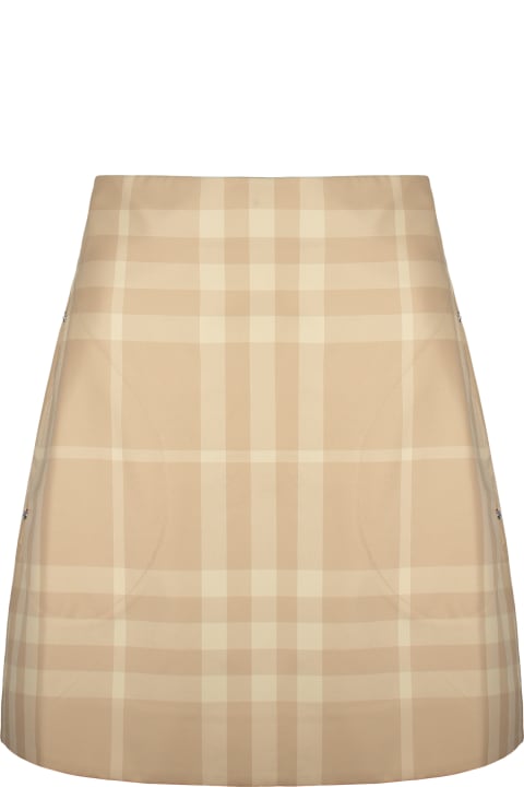 Burberry Sale for Women Burberry Cotton Mini-skirt