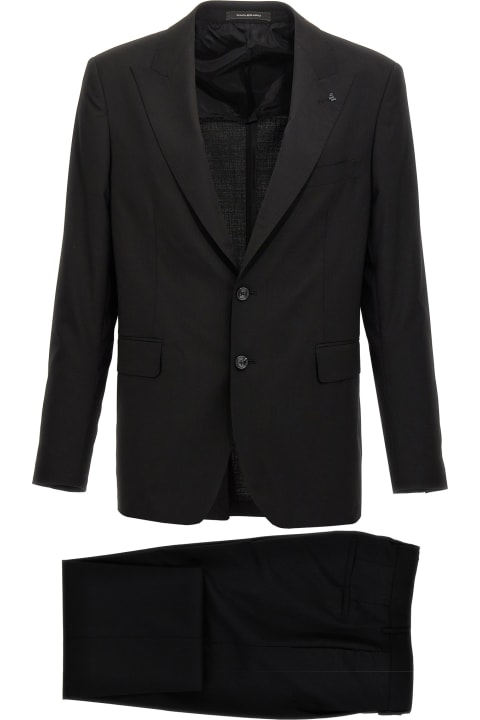 Tagliatore Clothing for Men Tagliatore Stretch Wool Suit