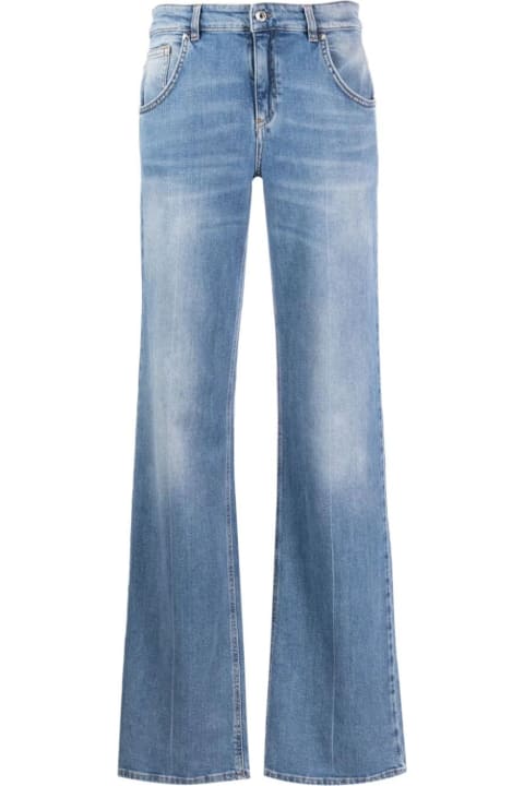 Blumarine Jeans for Women Blumarine 2j112a Straight Leg Jeans