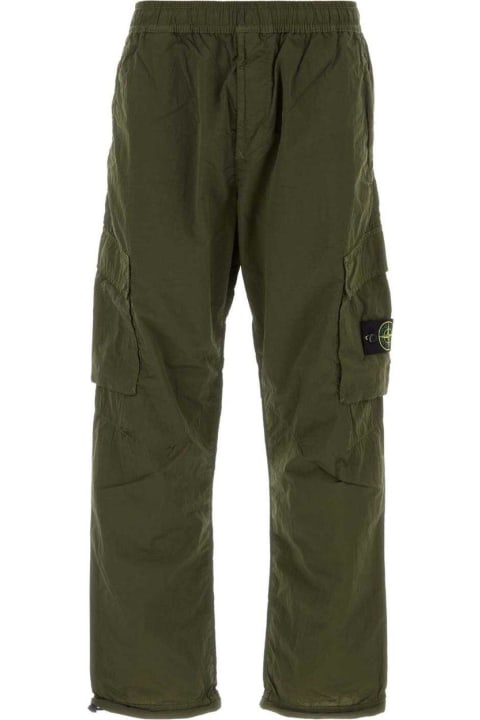 Stone Island Clothing for Men Stone Island Compass Patch Elasticated Waist Pants