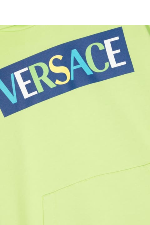 Versace for Kids Versace Logo Hoodie
