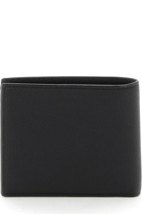 Valextra for Men Valextra V-cut-out Bi-fold Wallet