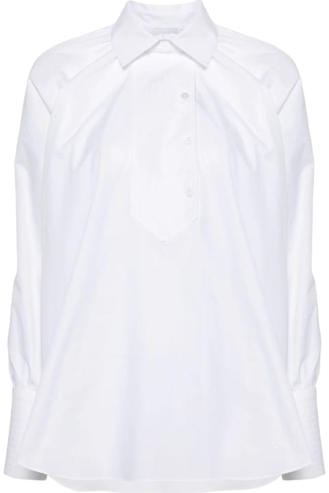 ウィメンズ Patouのトップス Patou White Cotton Shirt