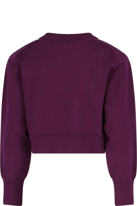 Fleeces & Tracksuits for Women Rotate by Birger Christensen Logo Cropped Sweatshirt