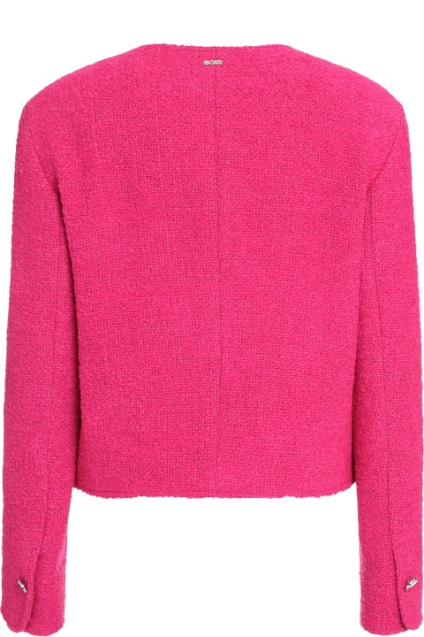 Hugo Boss Sweaters for Women Hugo Boss Jesetta Tweed Jacket