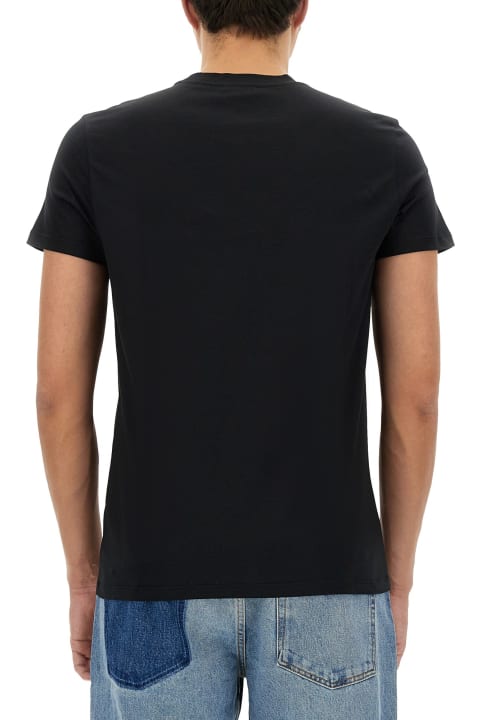 Topwear for Men Balmain Flocked Logo T-shirt