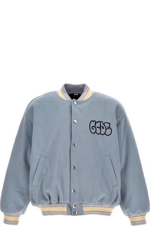 Heron Patches Wool Varsity Jacket - Filmsjackets