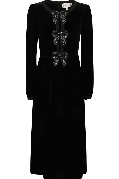 Fashion for Women Saloni Dresses Black