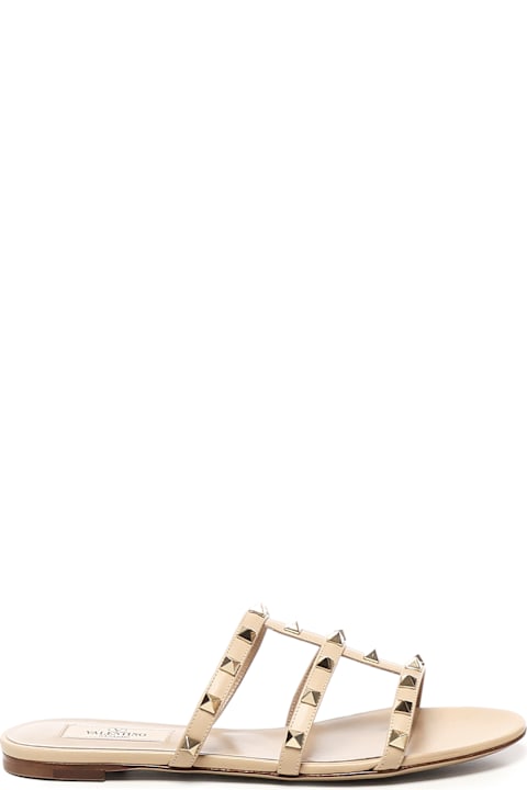 Valentino Garavani for Women Valentino Garavani Rockstud Slide Sandal