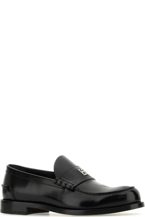 Loafers & Boat Shoes for Men Givenchy Black Leather Mr G Loafers