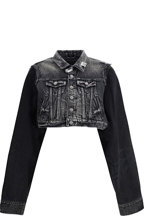 Mihara Yasuhiro for Women Mihara Yasuhiro Cropped Denim Jacket