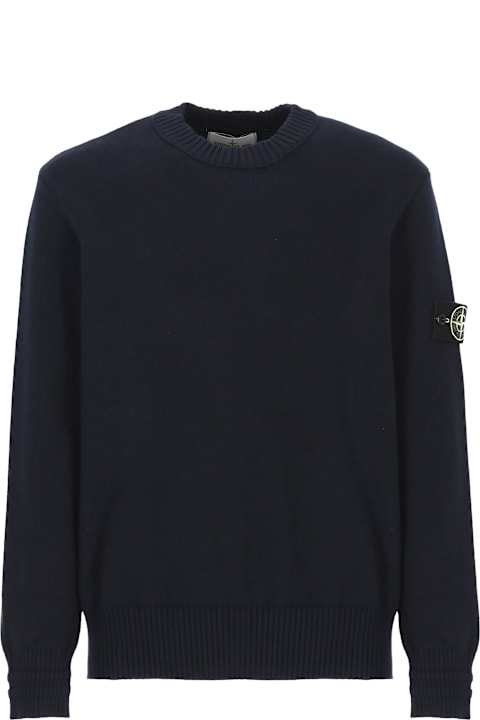 Stone Island Sweaters for Men Stone Island Sweater With Logo