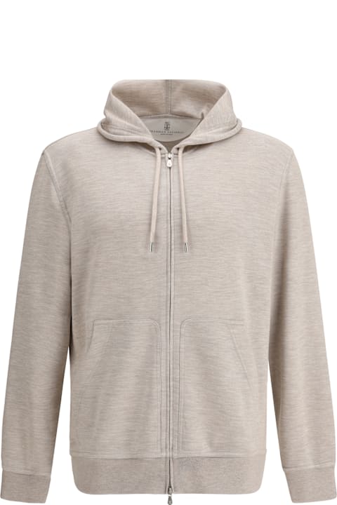 Fleeces & Tracksuits Sale for Men Brunello Cucinelli Cashmere Hoodie