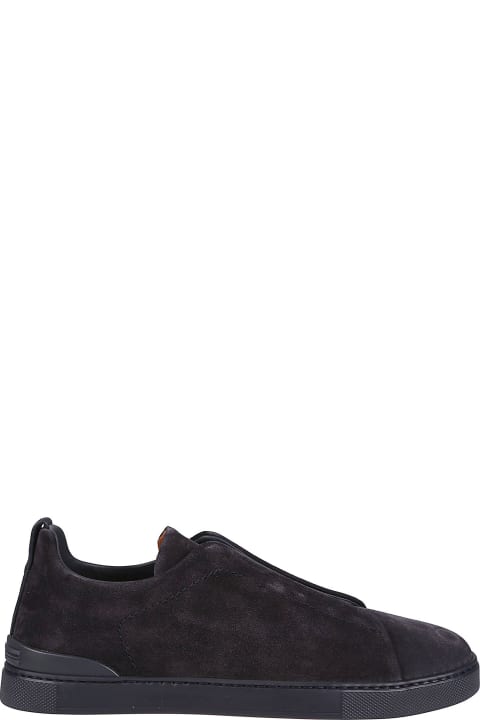 Zegna for Men Zegna Triple Stitch Low Top Sneakers