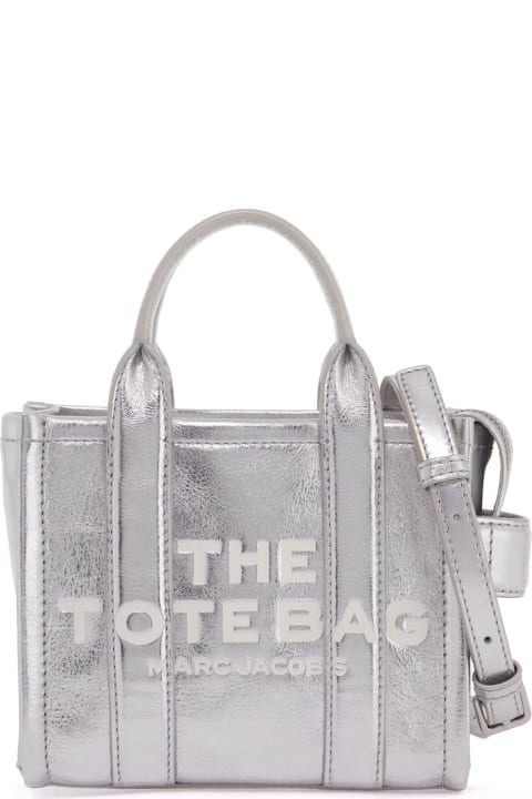 Homeware Marc Jacobs The Metallic Leather Crossbody Tote Bag