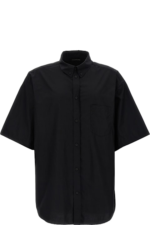 Shirts for Men Balenciaga Tape Print Shirt