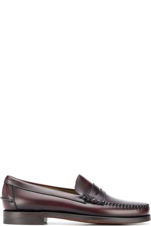 Fashion for Men Sebago Brown Leather Loafers