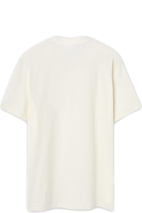 Isabel Marant Men Isabel Marant Honore Logo Embroidered T-shirt