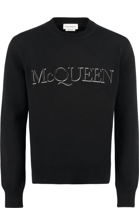 Homeware Alexander McQueen Cotton Crew Neck Sweater