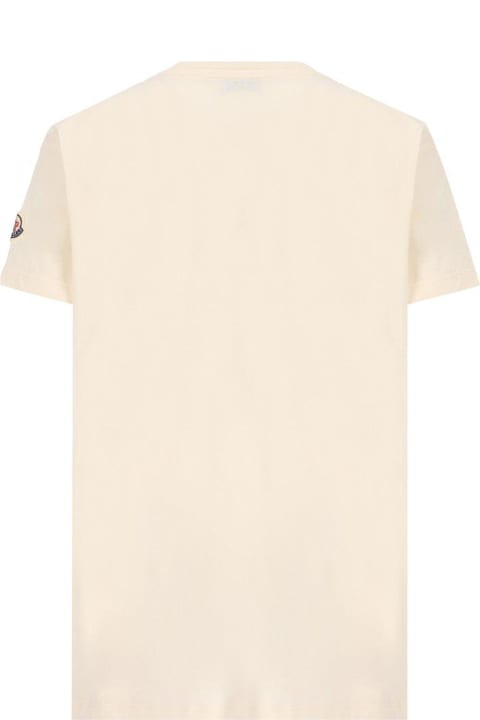 Moncler T-Shirts & Polo Shirts for Girls Moncler Rope Logo T-shirt