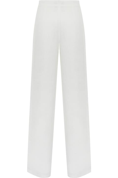 Max Mara Studio لـ Women Max Mara Studio Garibo Linen Trousers
