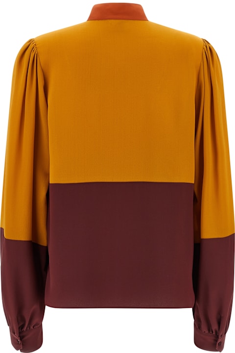 Homeware Saint Laurent Color-block Blouse