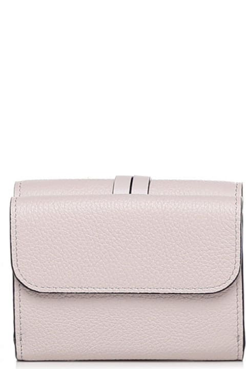 Wallets for Women Chloé Logo Plaque Tri-fold Wallet