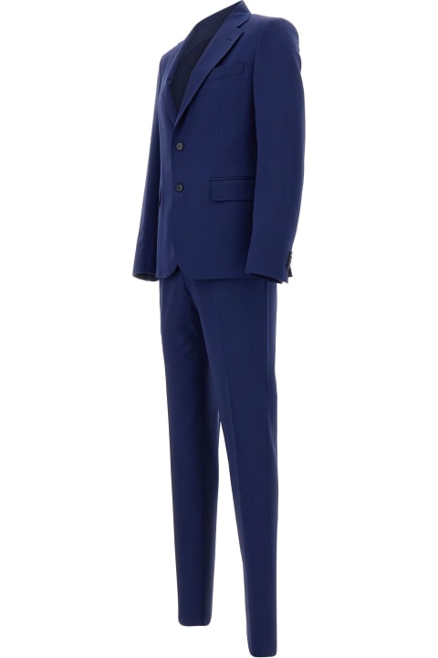 メンズ スーツ Brian Dales Two-piece Wool Blend Suit
