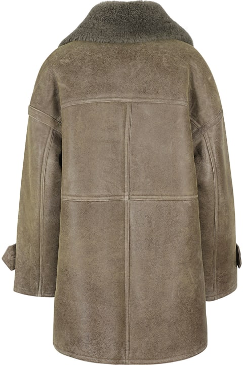 Ami Alexandre Mattiussi Coats & Jackets for Women Ami Alexandre Mattiussi Shearling Coat
