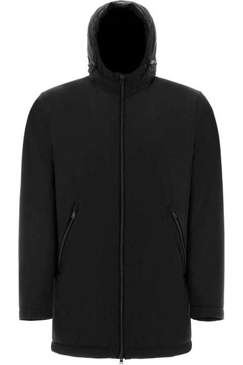 Herno for Men Herno Zip-up Hooded Jacket Jacket