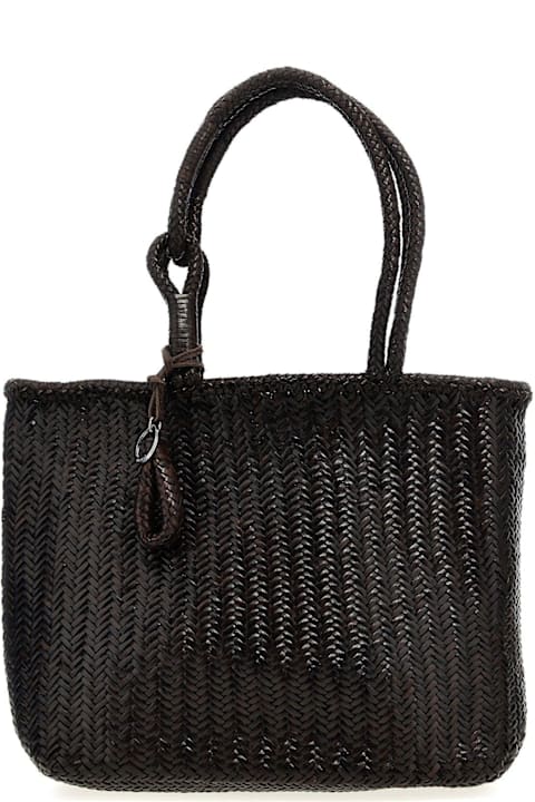 Lemaire Totes for Women Lemaire Chevron Woven Tote Bag