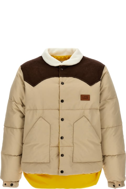 LC23 Clothing for Men LC23 'paneled' Down Jacket