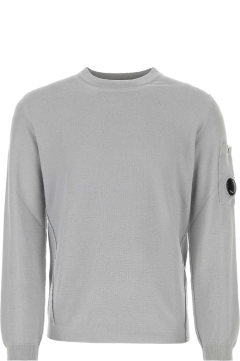 C.P. Company Sweaters for Women C.P. Company Grey Cotton Sweater