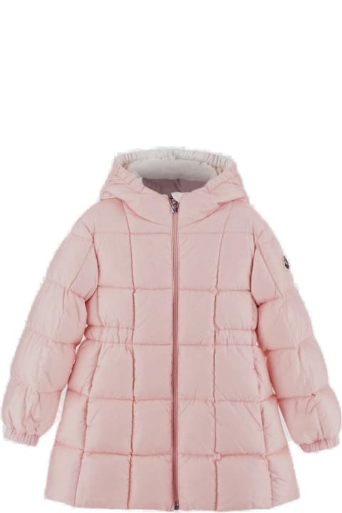 Coats & Jackets for Baby Girls Moncler Zip-up Hooded Jacket