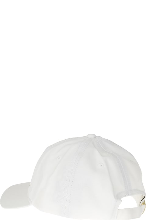 Hats for Women Versace Jeans Couture Baseball Cap With Cut In The Middle Hat