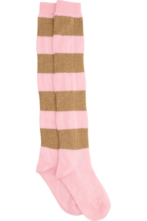 ウィメンズ Marniのランジェリー＆パジャマ Marni Striped Socks