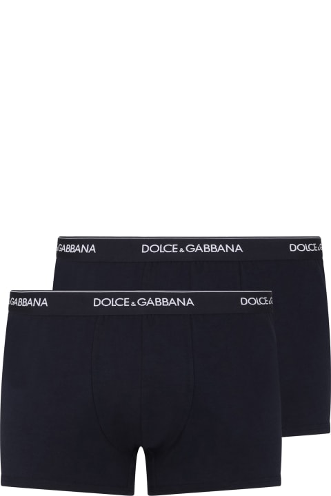 Dolce & Gabbana Underwear for Men Dolce & Gabbana Pack Of Two Boxers