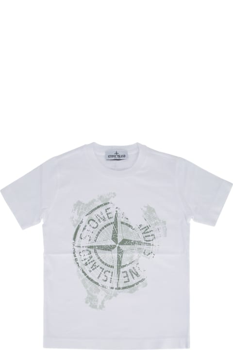 Stone Island Junior T-Shirts & Polo Shirts for Boys Stone Island Junior Ss T-shirt